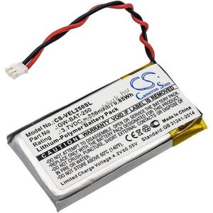 Helyettesítő mérőműszer akku Vernier Go Wireless Link GW-BAT-250 230mAh 3.7V 0.85Wh kép