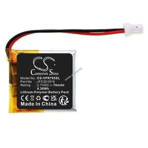 Helyettesítő távindító akku Automate Clifford 7857X JFC301819 70mAh 0.26Wh 3.7V kép