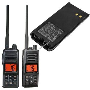 Helyettesítő adóvevő akku Vertex Standard FNB-V105Li 1800mAh/13.32Wh Standard Horizon HX280S 7.4V kép