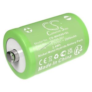Helyettesítő borotva akku Wahl 7060 00745-301 1, 2V 2000mAh NiMH 2.4Wh kép