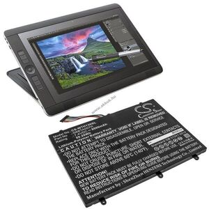 Helyettesítő táblagép akku Wacom Cintiq Companion 2 G6BTA007H 8000mAh 59.2Wh Li-Ion 7.4V kép