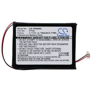 Helyettesítő médialejátszó akku Samsung YEEP YH-820 PPSB 750mAh 3.7V 2.78Wh kép