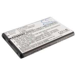 Helyettesítő hotspot akku ZTE U790 Li3717T42P3h654458 1500mAh 3.7V 5.55Wh kép