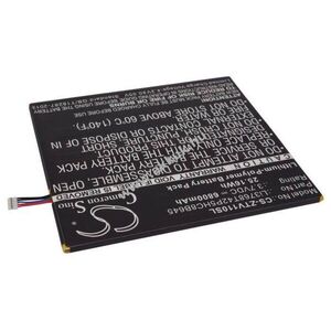 Helyettesítő táblagép akku ZTE V11A LI3768T42P5HC8B645 6800mAh 25.16Wh Li-Ion 3.7V kép