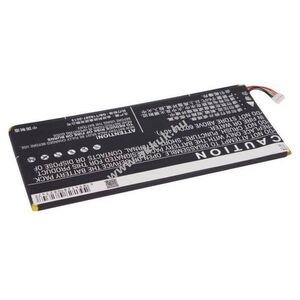 Helyettesítő táblagép akku ZTE V72 Li3734T42P5hC66045 3400mAh 12.58Wh Li-ion 3.7V kép