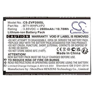Helyettesítő hotspot akku Verizon BTY-WHPLVP2 2800mAh 10.78Wh 3.85V kép