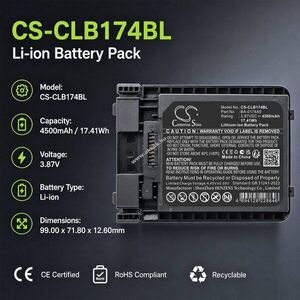 Helyettesítő vonalkódolvasó akku CipherLAB R25 BA-0174A5 4500mAh 17.41Wh 3.87V kép