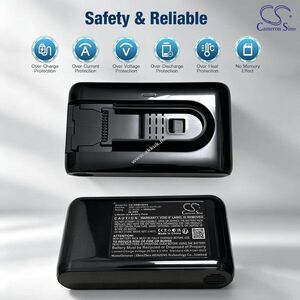 Helyettesítő porszívó akku Dreame Mova I10 306L102(V2513-6S1P)-01 3000mAh 64.8Wh 21.6V kép