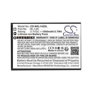 Helyettesítő telefon akku Nokia 105+ 2022 BL-L5K 3.7V 1000mAh Li-ion 3.7Wh kép