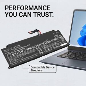 Helyettesítő laptop akku Toshiba Dynabook 4icp5/63/71 PS0104UA1BRS 3540mAh 54.52Wh Li-ion kép