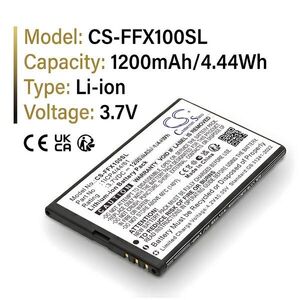 Helyettesítő akku FAMOCO FX110 1ICP4/44/61 1200mAh 4.44Wh 3.7V kép