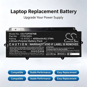 Helyettesítő laptop akku Fujitsu CP818110-01 4050mAh 62.37Wh Li-Ion 15.4V kép