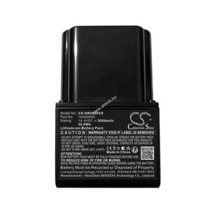 Helyettesítő porszívó akku Gtech Hylite 165A0005 14, 4V 2000mAh 28, 8Wh kép