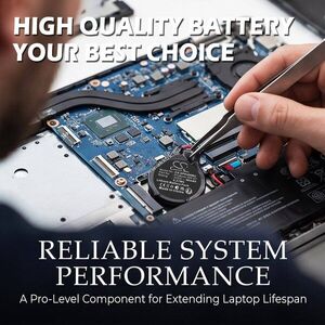 Helyettesítő cmos elem HP Pavilion x360 14 Convertible BackUp 90mAh 0.27Wh 3V kép