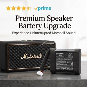 Helyettesítő hangszóró akku Marshall MHP-97428 B0879 5000mAh 54.75Wh 10.95V kép
