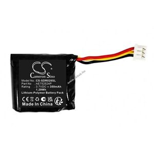 Helyettesítő kutyanyakörv akku Dogtra 280X Receiver AE752524P 350mAh 3.7V 1.29Wh kép