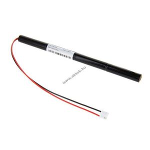 Helyettesítő akku vész- és biztonsági világítás AAA (mikro) 4, 8V 600mAh 1db/csomag NiMH kép