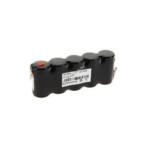 Helyettesítő akku NC Sub C 6V 1, 5Ah sorba zsugorítva 4, 8mm Faston kép