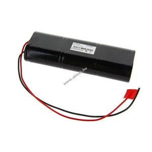 Helyettesítő akku NC D (góliát) 7, 2V 4, 5Ah dupla oszlop 2x3 High Temp 30cm vezeték kép