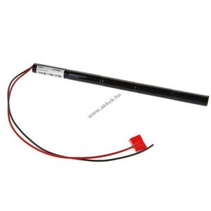 Helyettesítő akku NC AA Mignon ceruza 6V 800mAh egyoldali 30cm kábel kép