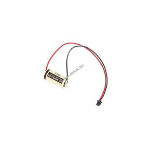 Helyettesítő elem MITSUBISHI CR17335SE-R / Q6BAT 3V 1, 8Ah kábellel és csatlakozóval lítium kép