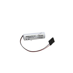 Helyettesítő elem Toshiba ER6VC3N Yaskawa DBA0003 3, 6V 2, 6Ah kábel és csatlakozó lítium kép