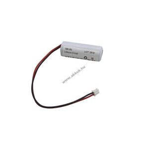 Helyettesítő elem FDK 1CR17450E-N-CN4 kábel csatlakozó 3V 2, 5Ah lítium kép
