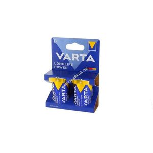 Varta LONGLIFE Power D (góliát) LR20 4920 alkáli elem 2db/csomag kép