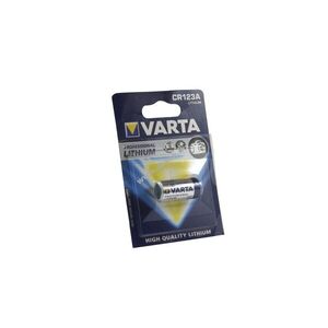 Varta CR123A 3V 1, 6Ah elem lítium kép