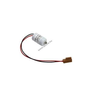 Saft LS14250 1/2AA elem 3, 6V 1, 2Ah csatlakozóval barna (helyettesítő Toshiba ER3V) lítium kép