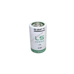 Saft LS33600 D (góliát) 3, 6V 17Ah elem lítium kép