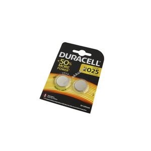 Duracell CR2025 3V 0, 165Ah gombelem 2db csomag lítium kép