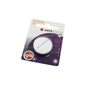 Agfa Photo CR2450 gombelem 3V 600mAh lítium kép