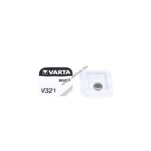 Varta V321 SR65 SR616 gombelem 1, 55V ezüst-oxid kép