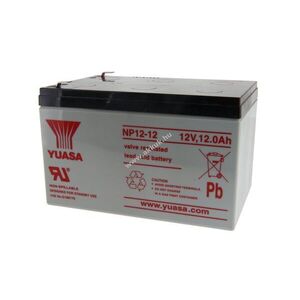 Yuasa NP12-12 akku 12V 12Ah üvegszálas ólom AGM kép