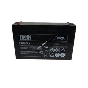 FIAMM FG10721 6V 7, 2Ah akku Ólomsavas kép