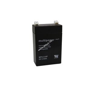 Multipower MP2, 8-6P 6V 2, 8Ah ólomakku kép