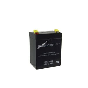 Multipower MP2, 9-12 12V 2, 9Ah 4, 8mm Faston ólomakku kép