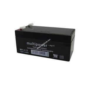 Multipower MP3, 4-12 (MP3, 3-12) 12V 3, 4Ah akku ólom kép