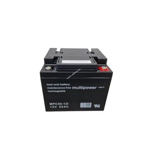 Multipower akku MP50-12C MPC50-12I 12V 50Ah ólomsavas kép