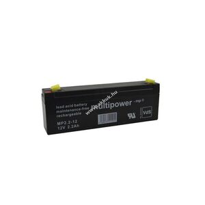 Multipower MP2, 3-12 (MP2, 2-12) 12V 2, 2Ah akku ólomsavas kép