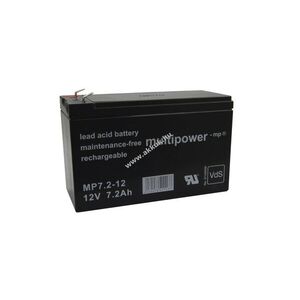 Multipower MP7, 2-12 12V 7, 2Ah ólomsavas akku kép