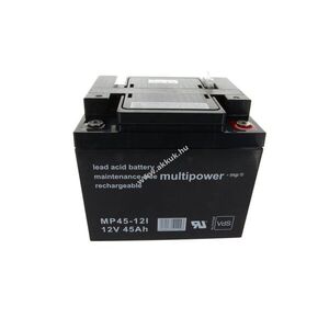 Multipower MP45-12I MP45-12 12V 45Ah ólomsavas akku kép