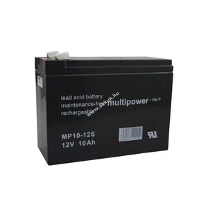Multipower MP10-12S 12V 10Ah ólomsavas akku kép