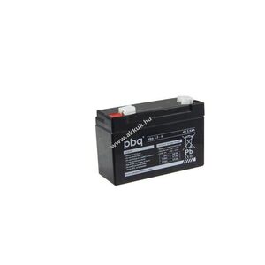 Helyettesítő akku Halo4 Eisemann HS10 074550 Acculux SL5 SL6 4V 3, 5Ah ólomsavas kép
