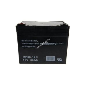 Multipower MP36-12C akku 12V 36Ah Pb kép