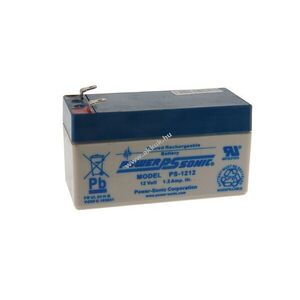 Powersonic PS-1212 12V 1, 2Ah akku ólomsavas kép