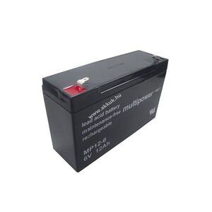 Multipower MP12-6 6V 12Ah ólomakku kép