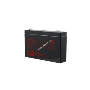 CSB HRL634WF2 6V 9Ah akku ólom-gél kép