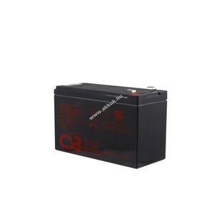 CSB GP1272F2 12V 7, 2Ah ólomakku VDS G120030 6, 3mm Faston kép